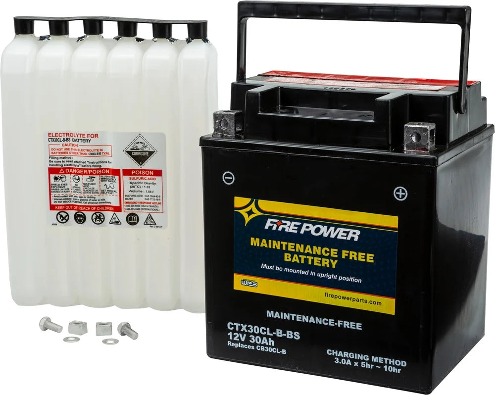 CTX30CL-B-BS 2007-2015 Compatible Free VX Sea-Doo Fire With Battery 1100 Power Maintenance Cruiser