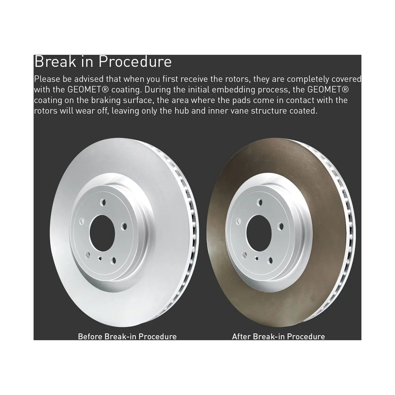 Rotors Fits select: Euro Ceramic R1 Concepts W/ 2017-2020 59006 HONDA Carbon & Pads CIVIC R1 Wdth1 SI Coated Brake