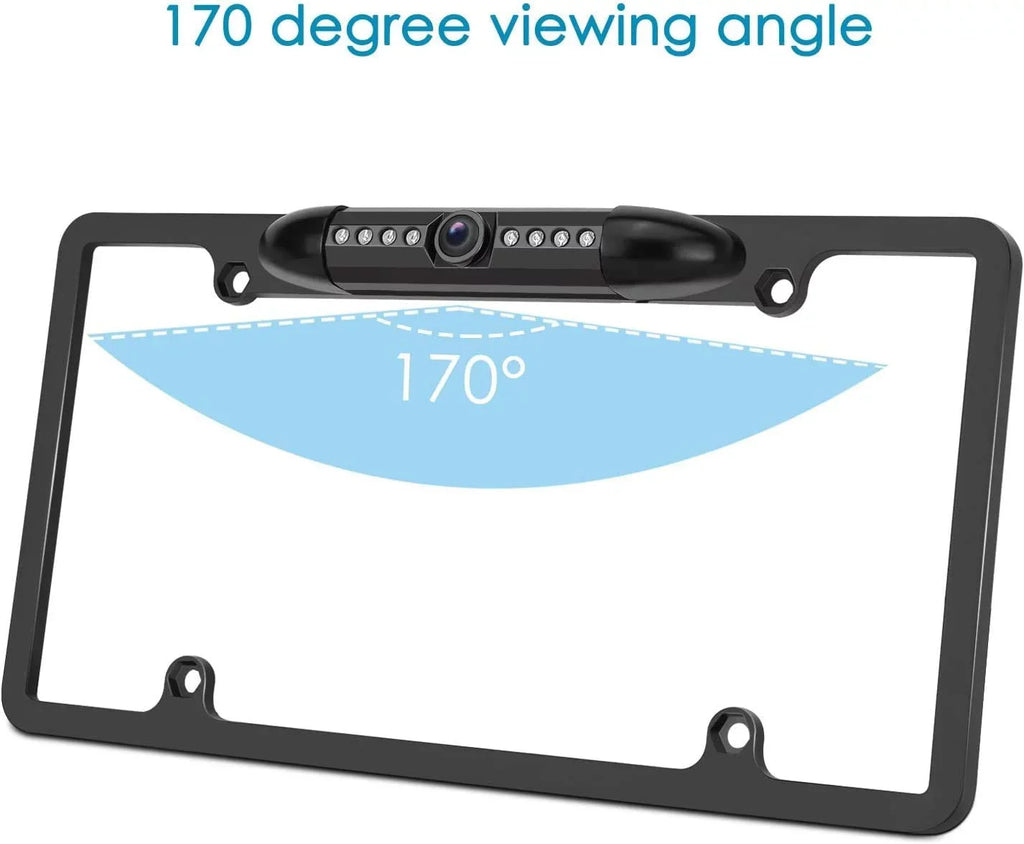 DNX-693S Plate Backup for DNX693S Kenwood Rearview License Black Camera Waterproof
