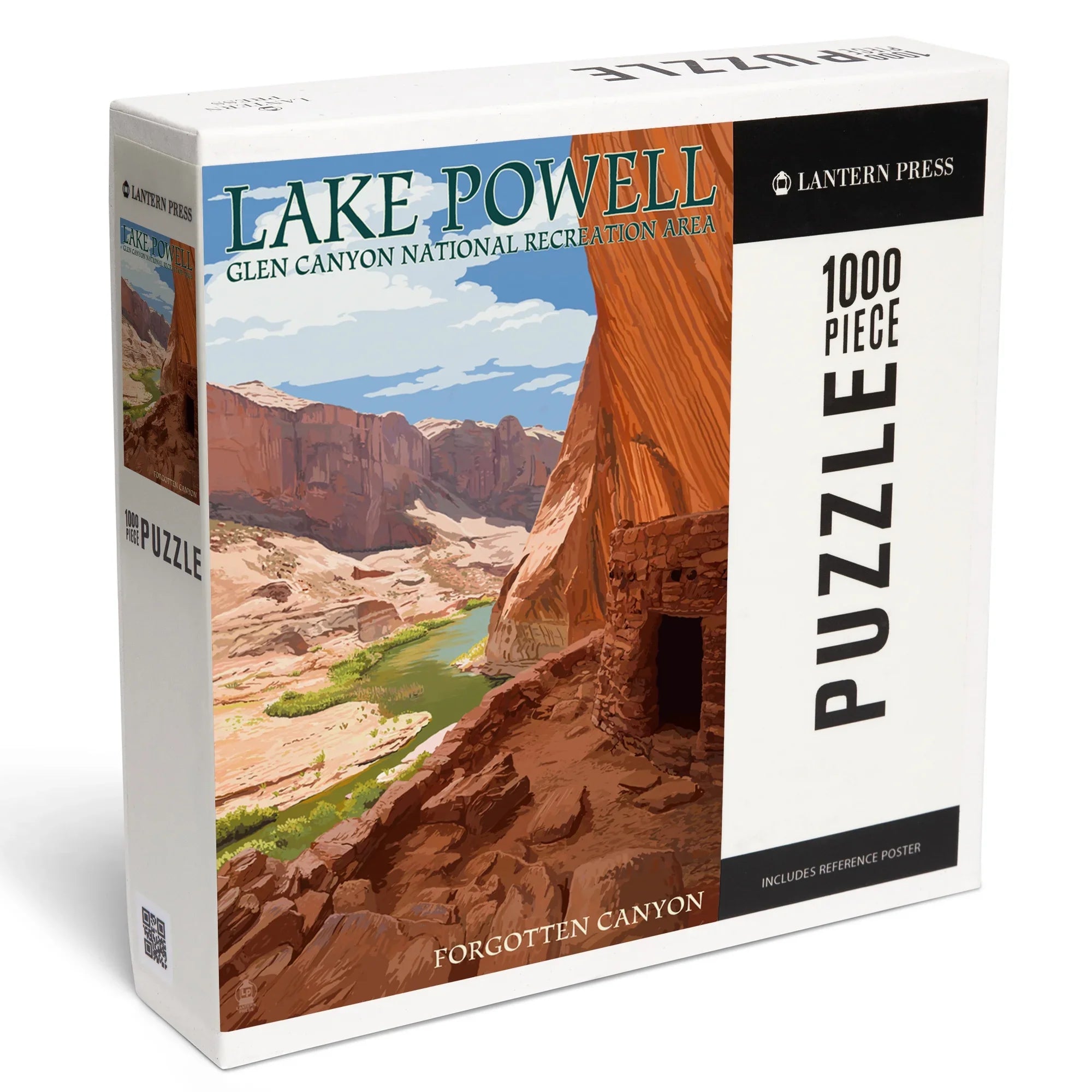 Lantern Lake 1000 Canyon Press Piece Forgotten Powell, Jigsaw Puzzle,