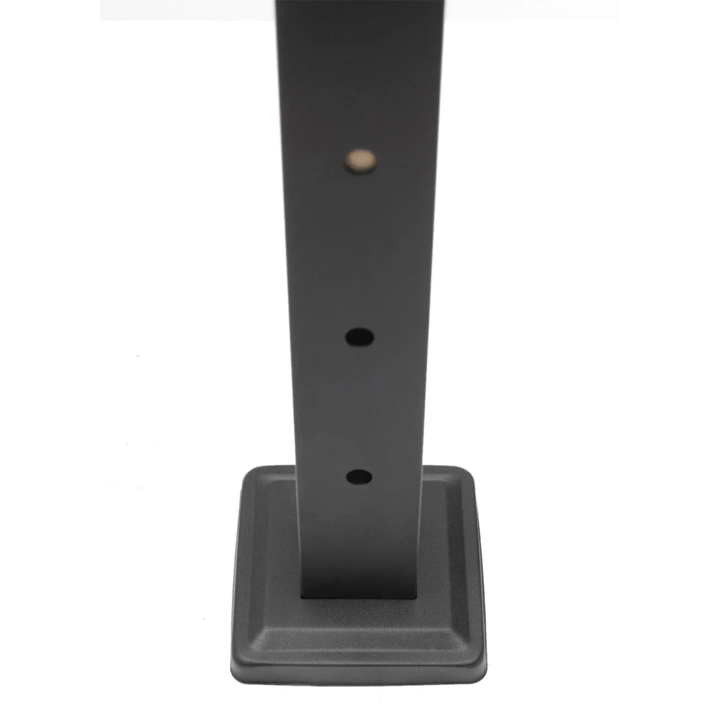 Level Cable Level 36''x2''x2'' Fence Stainless Post for Cable Square Concrete System Deck Two Post Sides Railing Railing Steel Wood Pre-Drilled