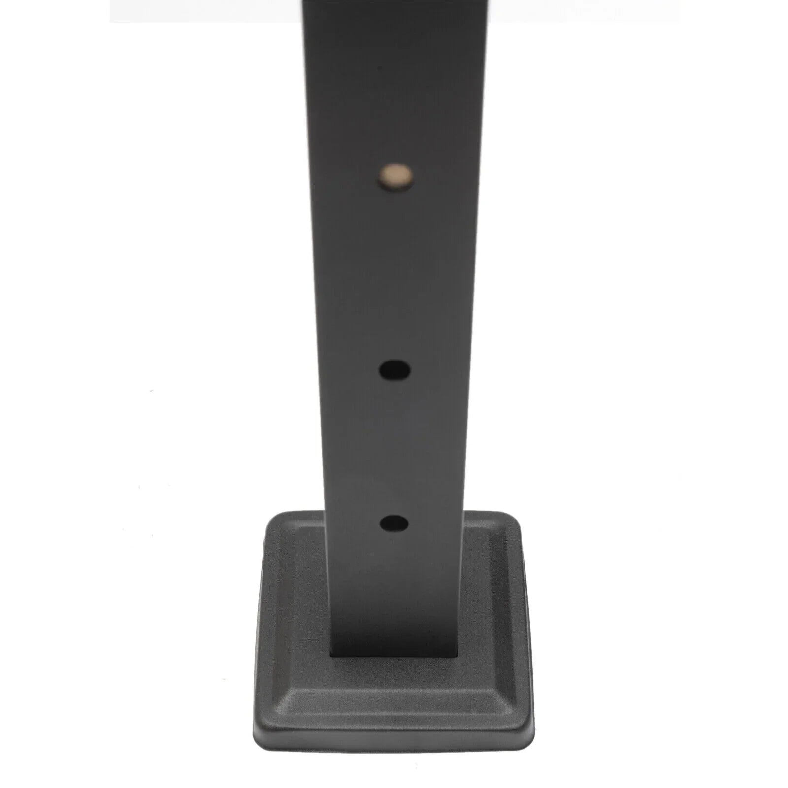 Level Cable Level 36''x2''x2'' Fence Stainless Post for Cable Square Concrete System Deck Two Post Sides Railing Railing Steel Wood Pre-Drilled