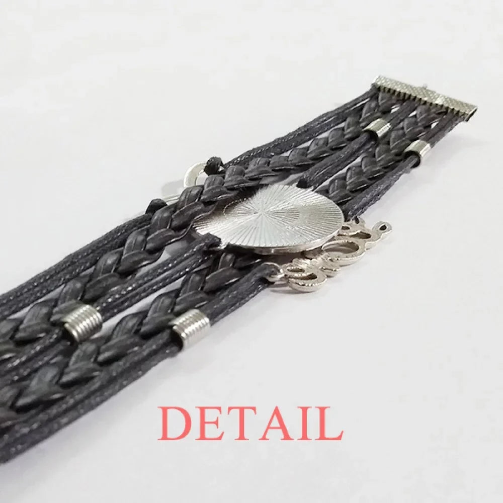 Love Wristband Accessory Is Love Love Kind Leather Patient Knitting Is Rope Bracelet Twisted