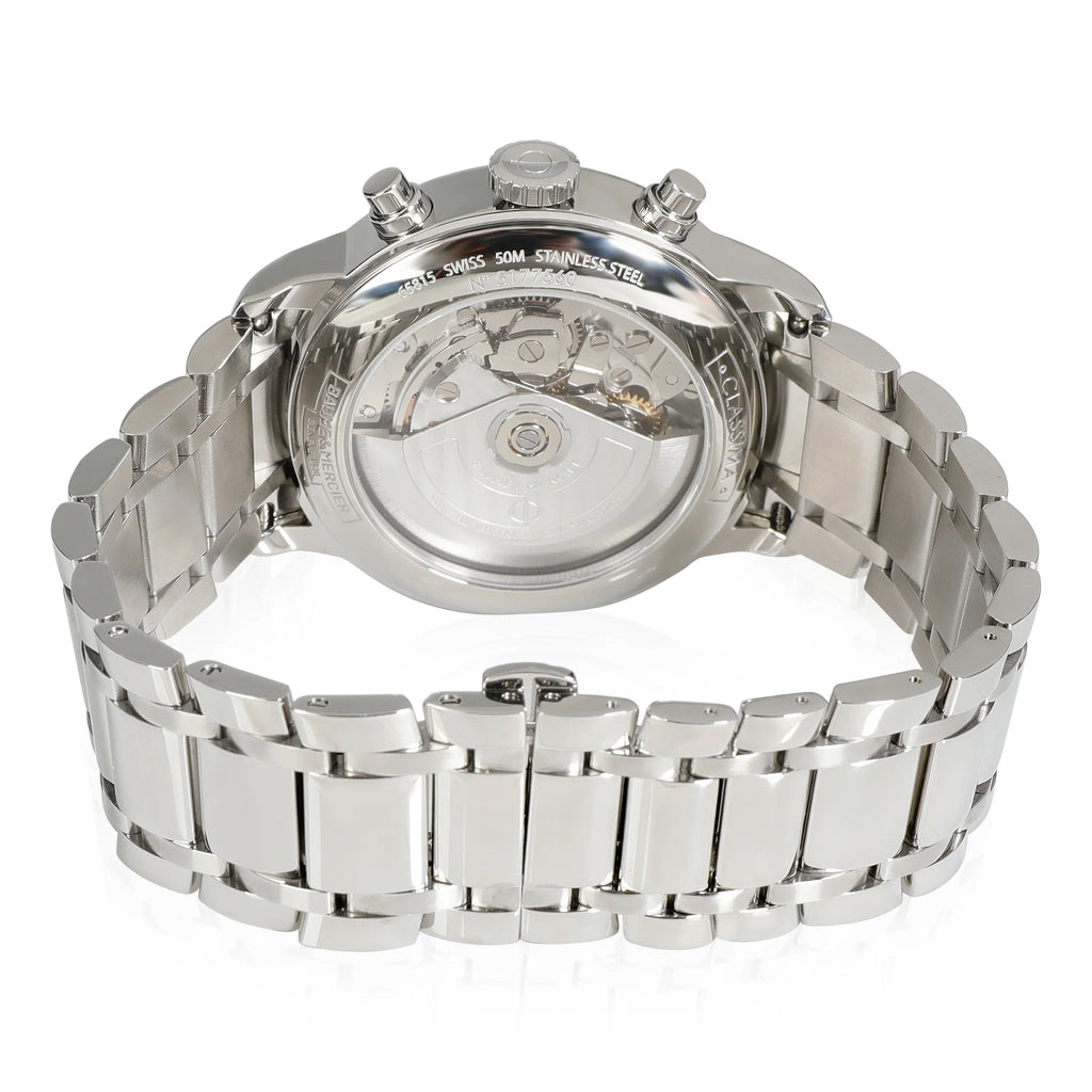 Steel MOA10331 Watch Baume Men's & Classima Mercier Pre-Owned Stainless in