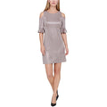 Shift Shoulder Hilfiger Metallic, outfit, Tommy Womens Cold 16