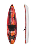 Kayak, Premium Saber Top 10ft Pelican Lava/White On 100XP Sit