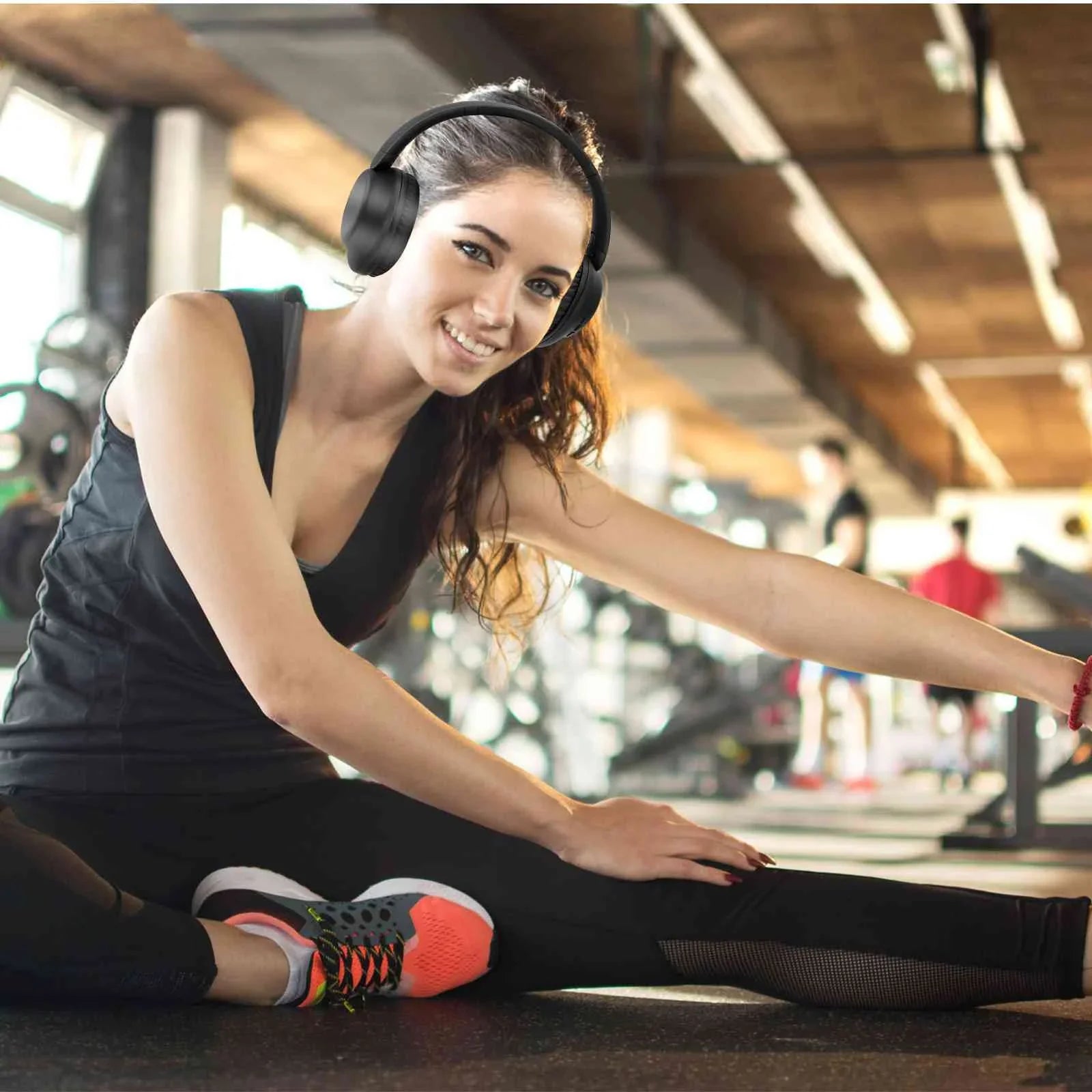A32 12 SE/Poco & - 200H Bluetooth for HD UrbanX M6 Pad Travel Headphones 20H Mic Note Wireless Sound 5G/Redmi Over-Ear Pro Workout - -Black with Xiaomi Poco 5G, Standby, C65/Redmi Playtime, 12R