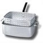 Capacity Kooker Aluminum Frying and Rectangular 15 Quart King Pan Basket, KK6