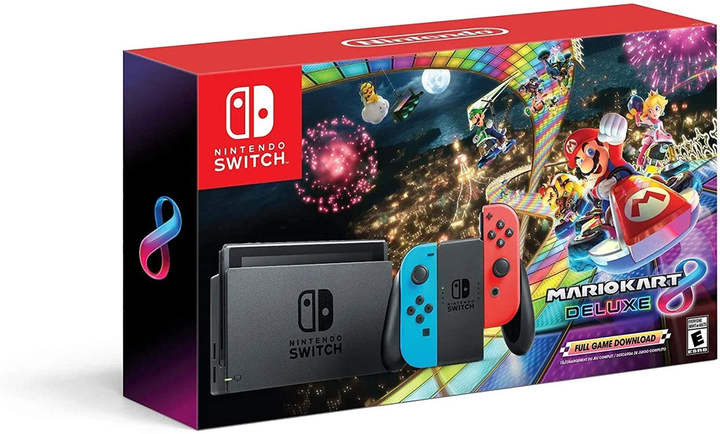 & Membership Switch Deluxe 3 & Mario Nintendo Month Joy-Con, with 8 Red Kart Blue