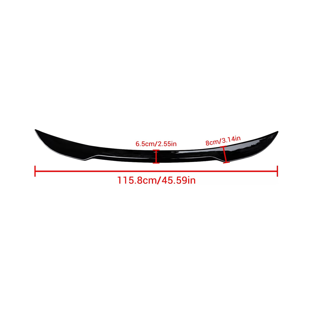 Hatchback Tail Gloss Spoiler ABS Civic for Black Rear Honda NINTE 2022-2023 Wing Trunk 11th