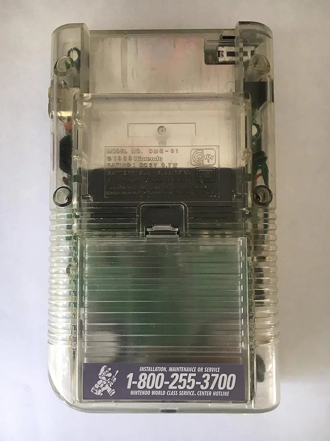Play Original Boy Gameboy Loud Console Game (Clear) it