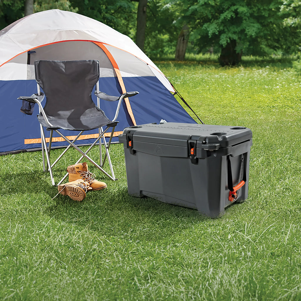 Trail Cooler, 52 Ozark Hard Gray Performance Chest High Sided Quart