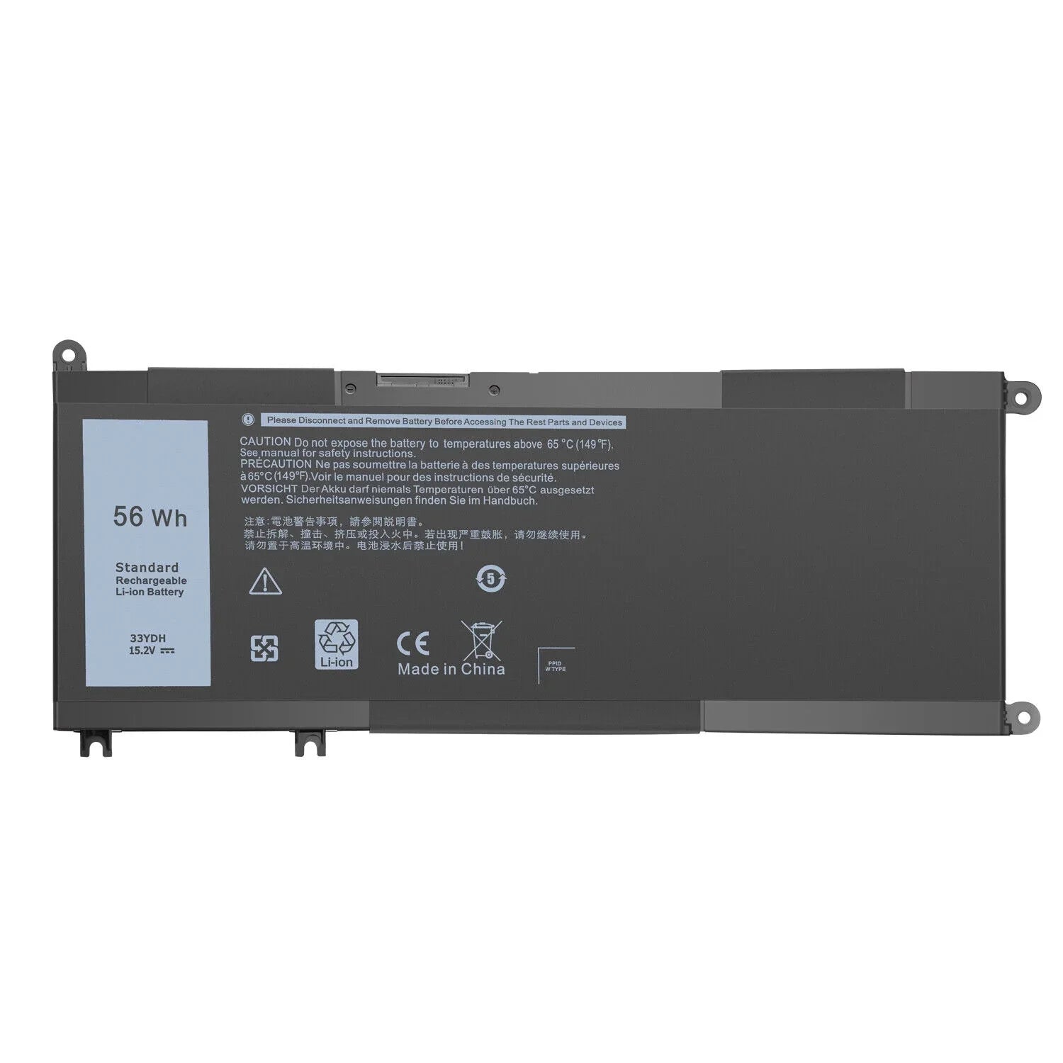 Laptop US W7NKD 3590 3480 3380 3580 For Battery P30E001 Latitude 33YDH 3490