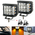 Bar ATV Clamp Car Mount Bracket Universal DIY for Set with Cars 2 LED Light SUV Work Jercoda Truck 45W Holder Light Work LED