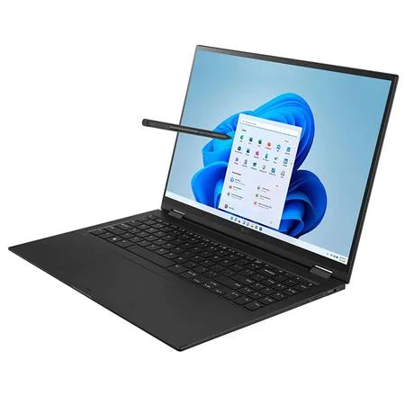 Core Windows Black gram WQXGA Home, 11 2-In-1 Evo 2.1GHz, Notebook Computer, Touchscreen 16GB RAM, i7-1260P 2TB 16" Obsidian SSD,