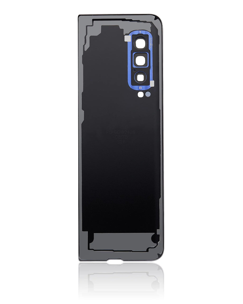 Back Blue) Glass Cover Camera 4G (Astro (F900) With Galaxy Lens (Premium) Compatible Replacement Fold For
