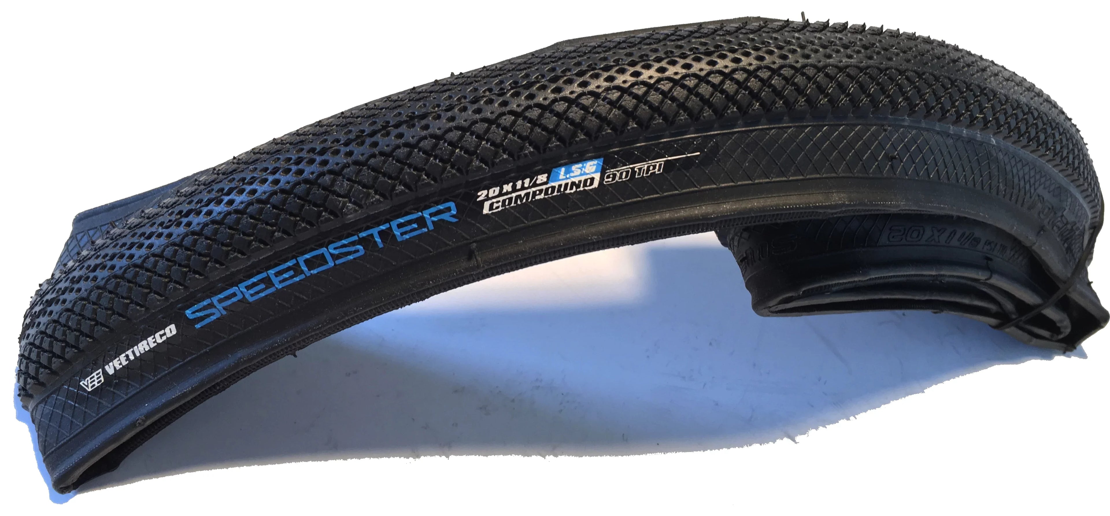 Tire Speedster Folding Tire BMX Vee 20x1 BMX Bead 28-451 1/8 Bike