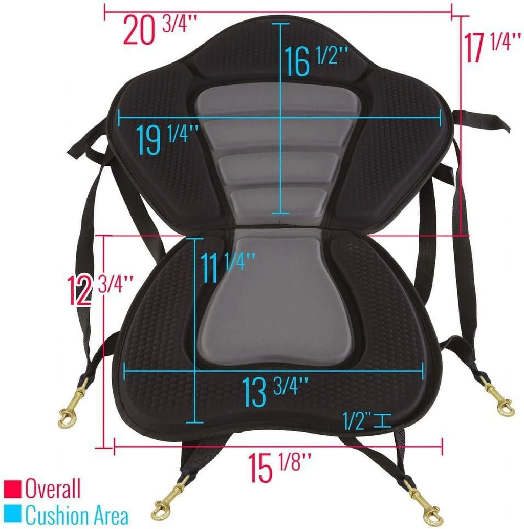 Sit-On-Top Seat Backrest Kayak Padded &