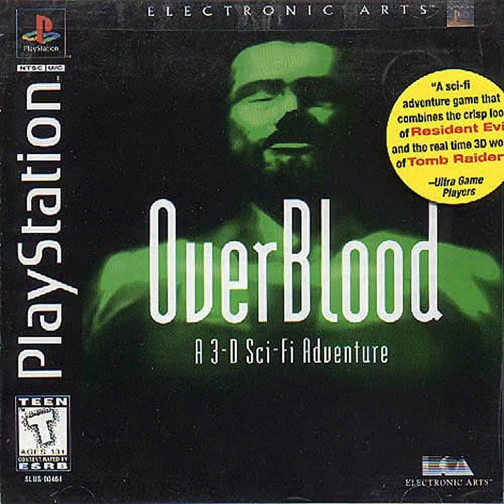 Restored 1, Horror (Refurbished) 1996) OverBlood Game PS1 (Playstation