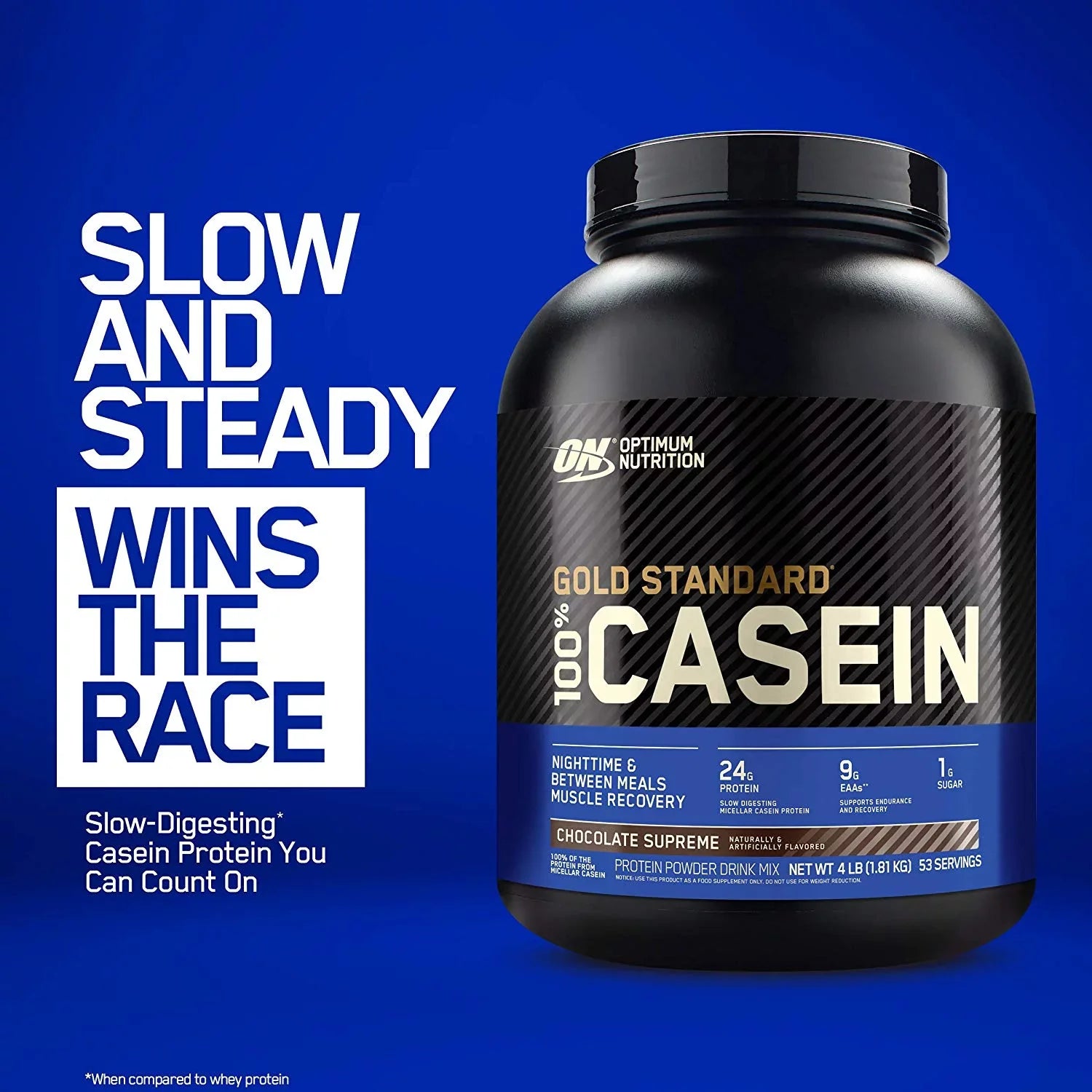 Protein Servings Standard g 24 Nutrition, Powder, 1.81 Casein, Optimum Gold Cream, & Cookies lbs, 27 100%