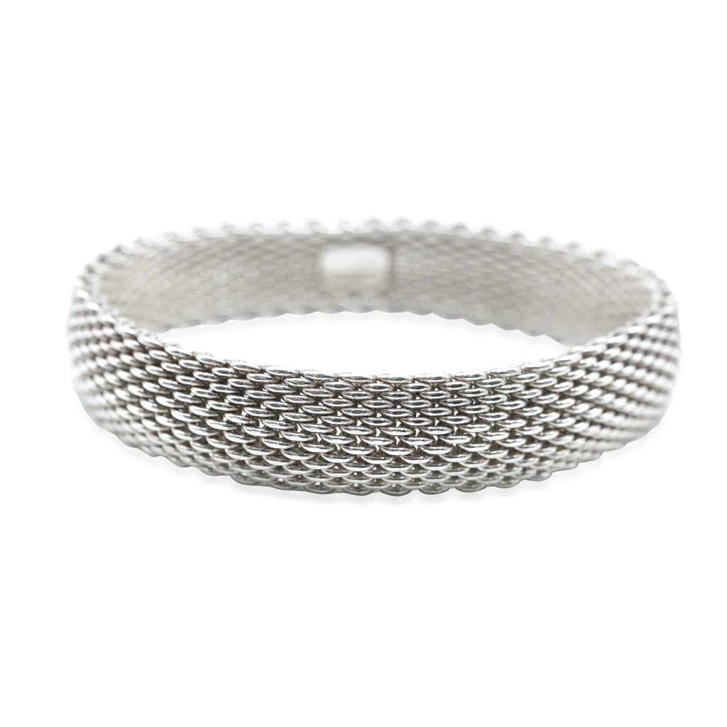 Sterling Mesh Tiffany Somerset in Bracelet Co. Pre-Owned Silver &