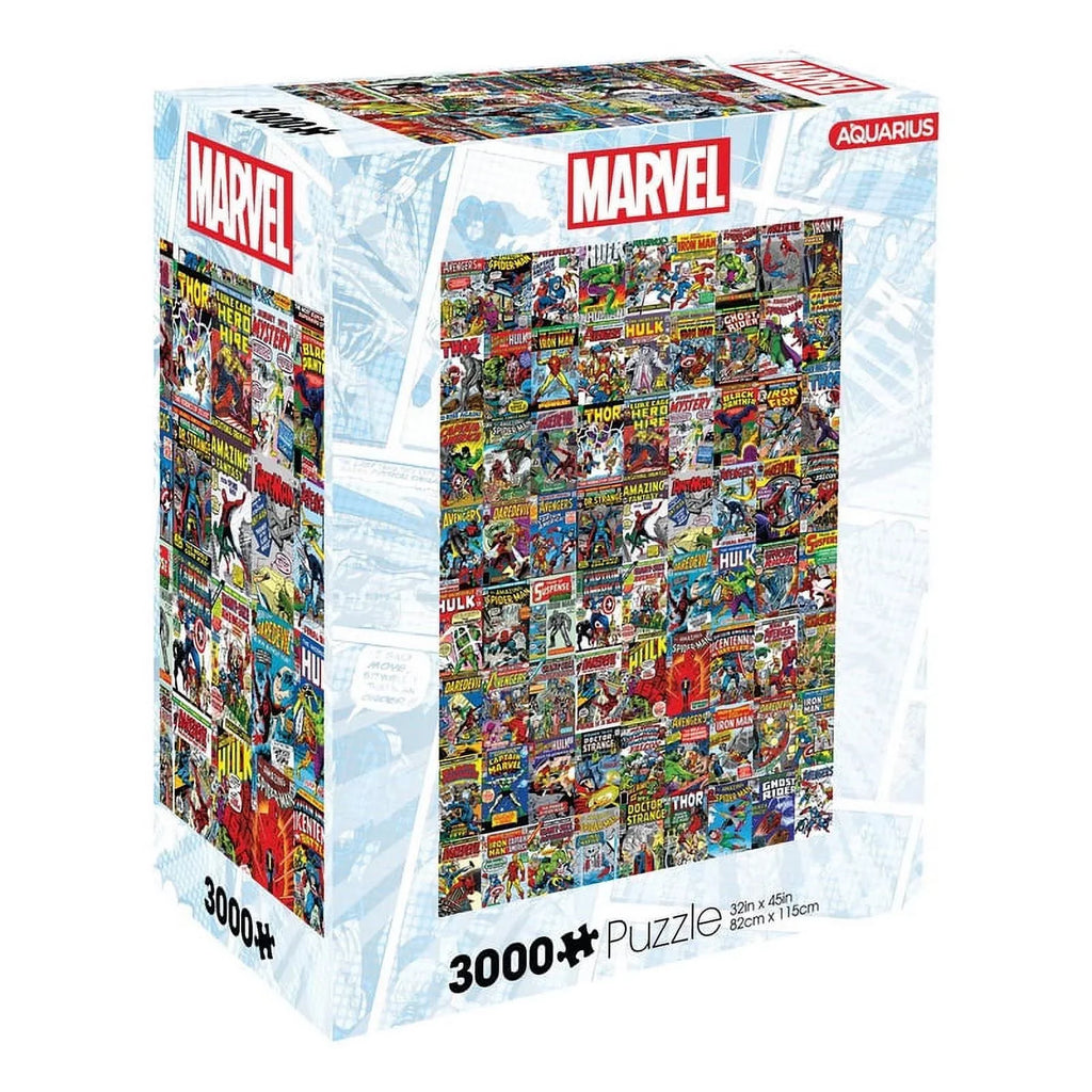 3000-Piece | Marvel Toynk Superheroes Covers Jigsaw Comics Exclusive Puzzle