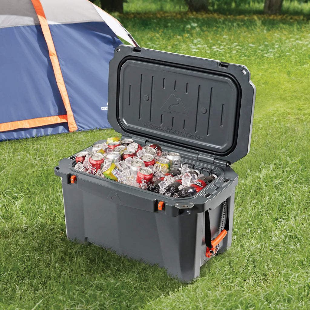 Trail Cooler, 52 Ozark Hard Gray Performance Chest High Sided Quart