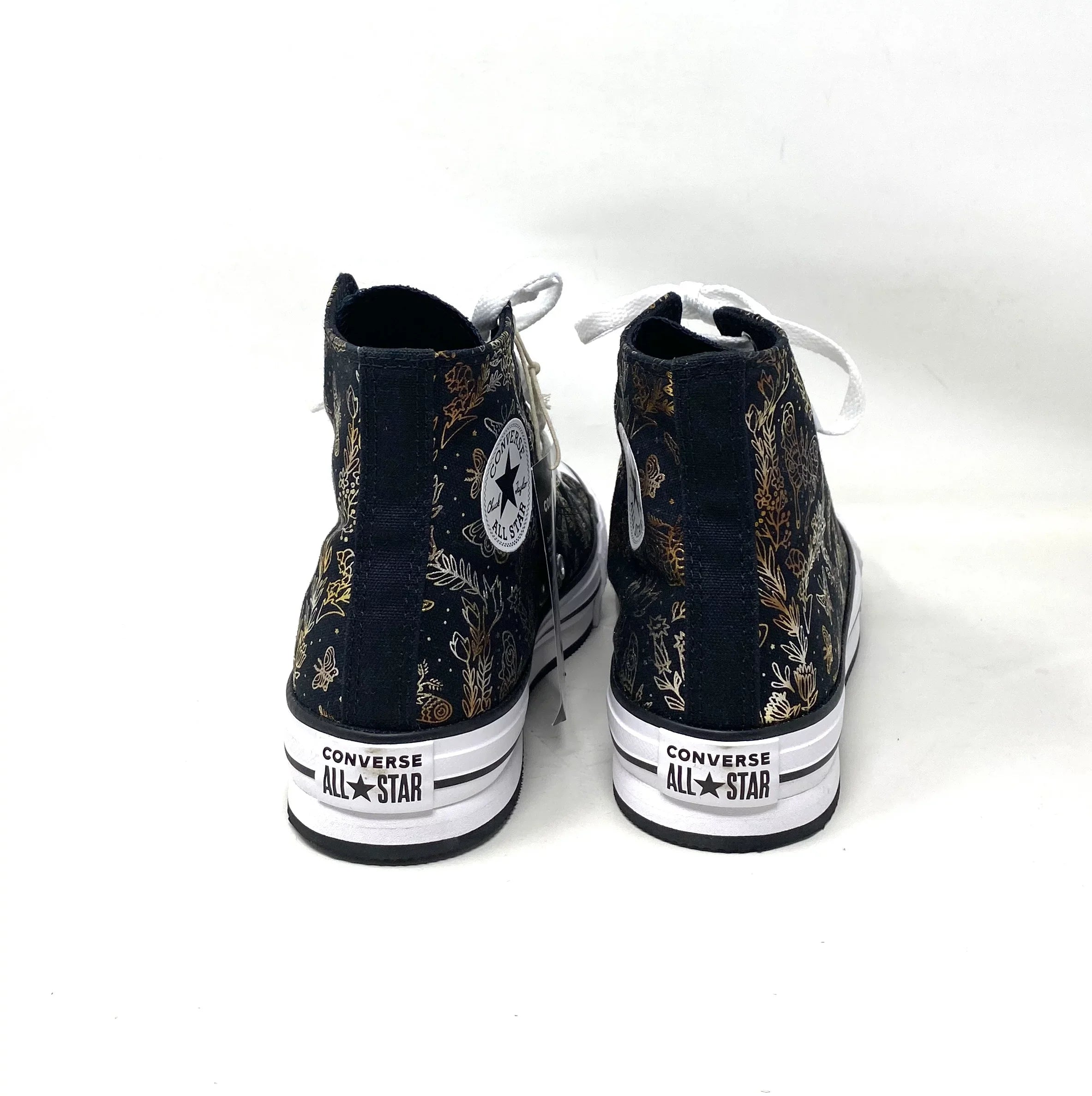 Black Kids Lift Top Platform A01511C Women's High Canvas CTAS Sneakers Converse