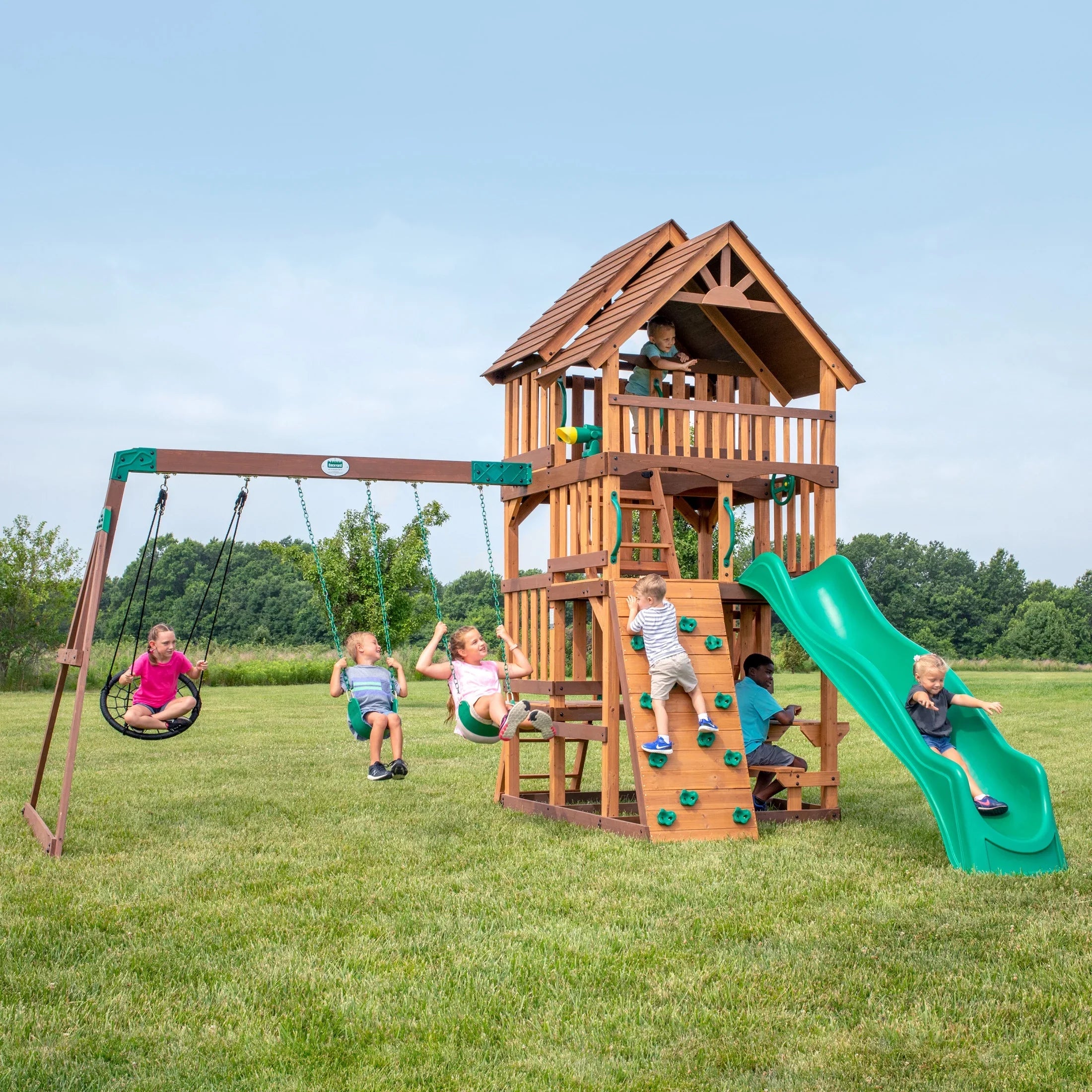 Swing Set Highlander Backyard Discovery