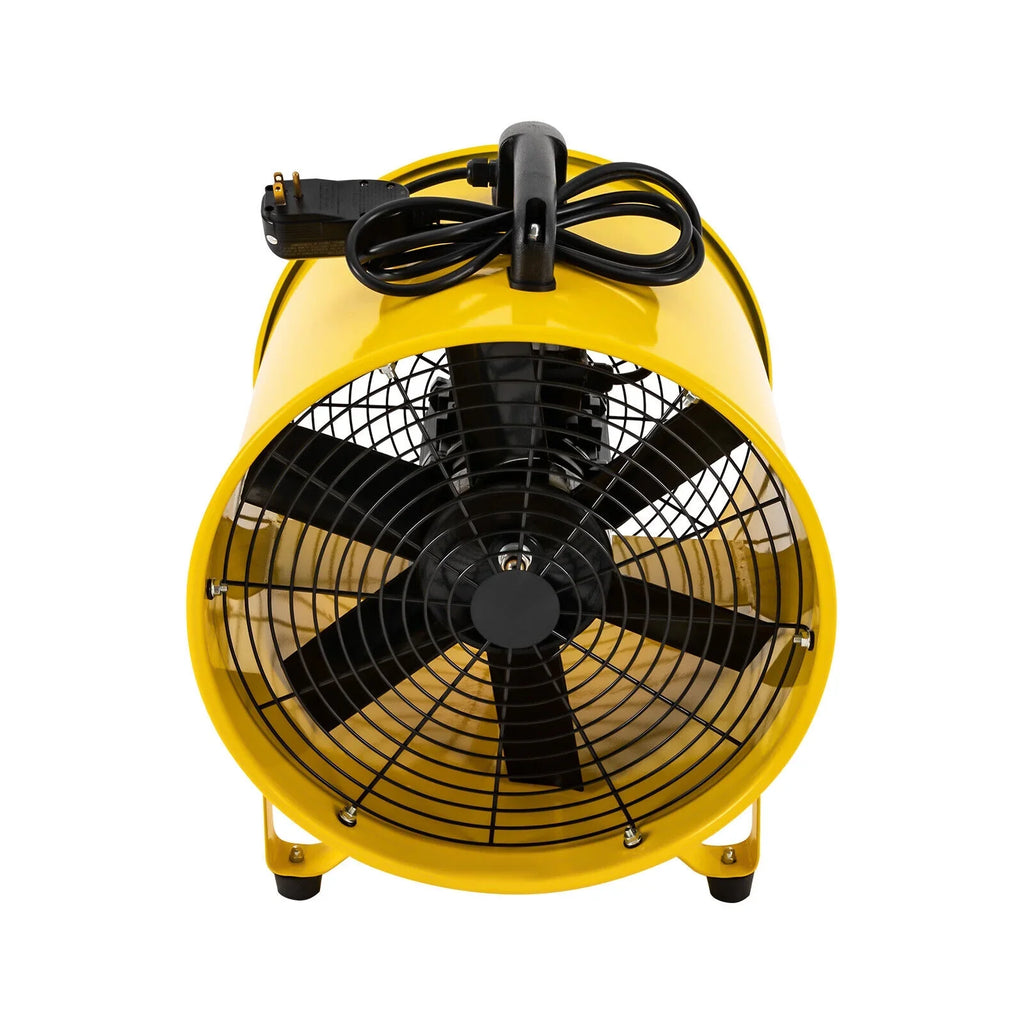 with Ventilator, 32.8ft Low 16-Inches Home 2160 for Hose, Extractor CFM Fume 3178 Duct Job Blower Noise & Portable Exhaust Site High-Velocity Utility Fan 1100W and