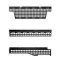 Molle 2022 select: Fits TACOMA, Fits DOUBLE CAB/SR/SR5 Tacoma TACOMA Panel 2019-2021 19-21 Putco 195303