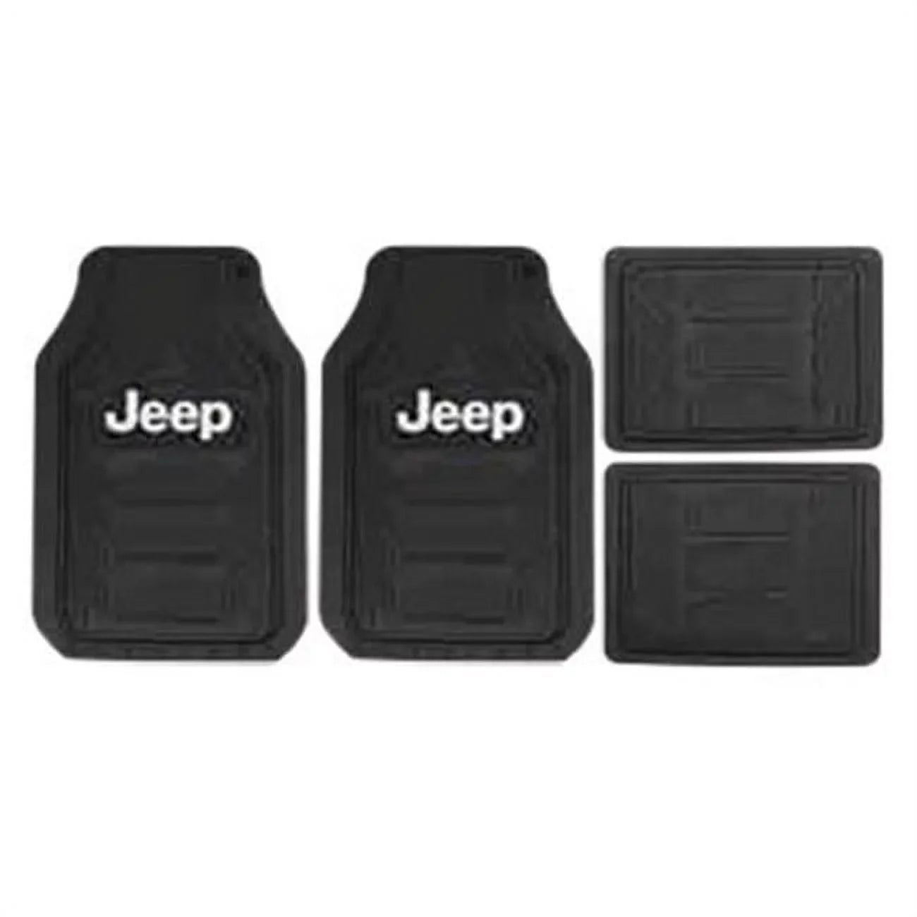 Floor Black Rubber P23-001668R01 Mat, Jeep Plasticolor