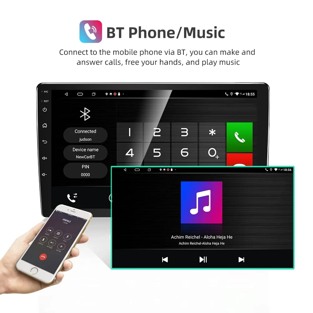 JMANCE Mazda & Car inch Stereo 2010-2013 Compatible 3 Auto CarPlay 9 Receiver, Android with Radio with camera backup Car