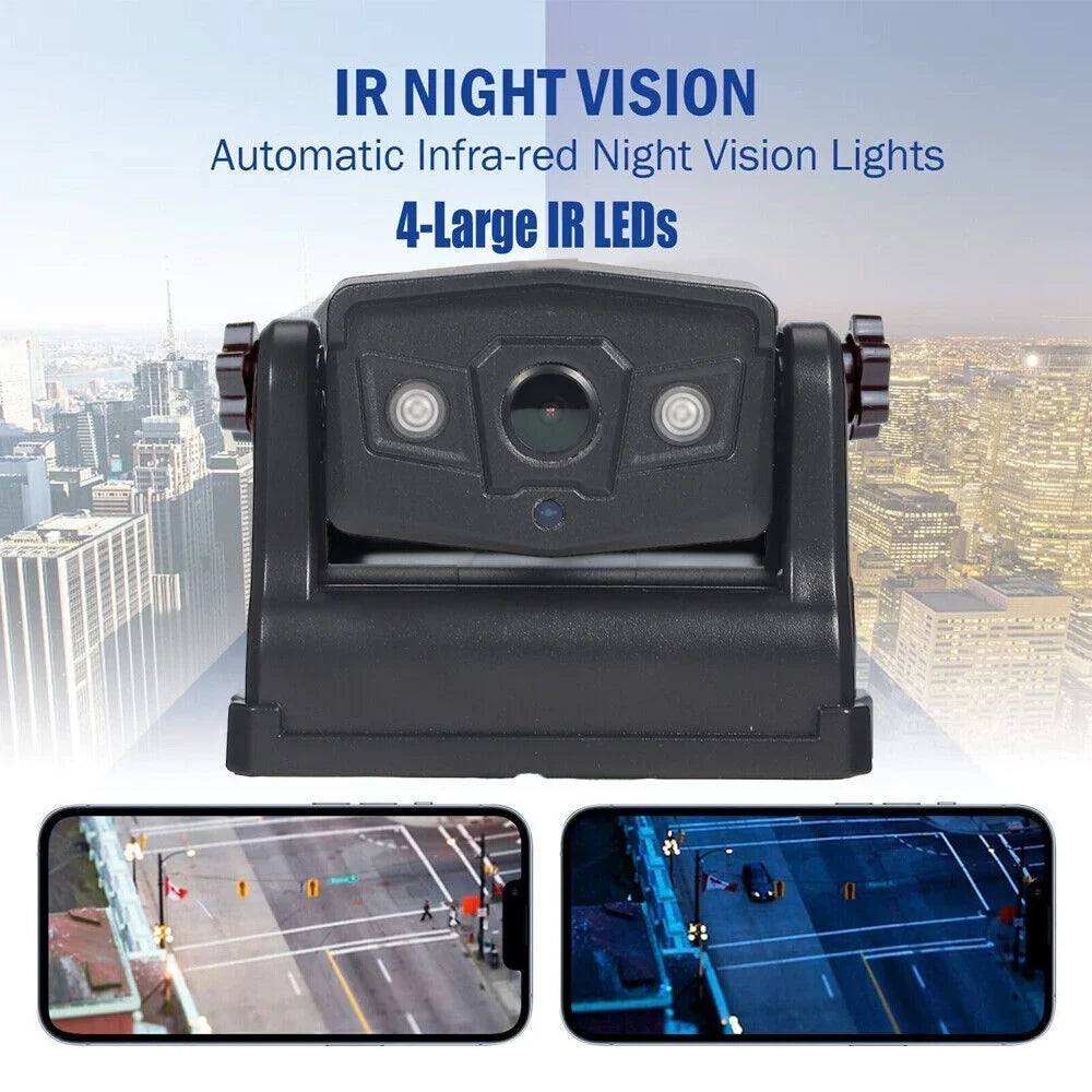 View Camera, Magnetic WiFi 9600mAh Backup Battery Onemayship Camera Wireless Front/Rear