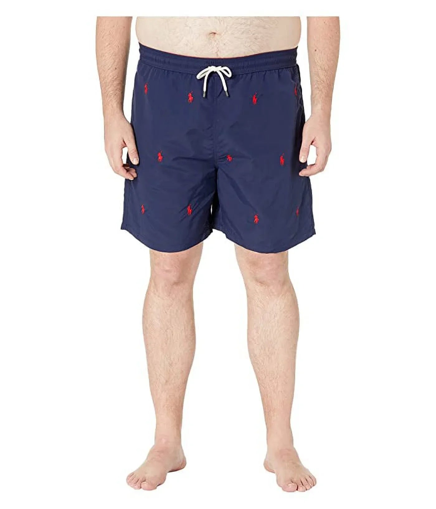 & NAVY US Lauren Ralph Traveler 3XLT Big Tall Big Tall Men's Swim Trunks, Polo
