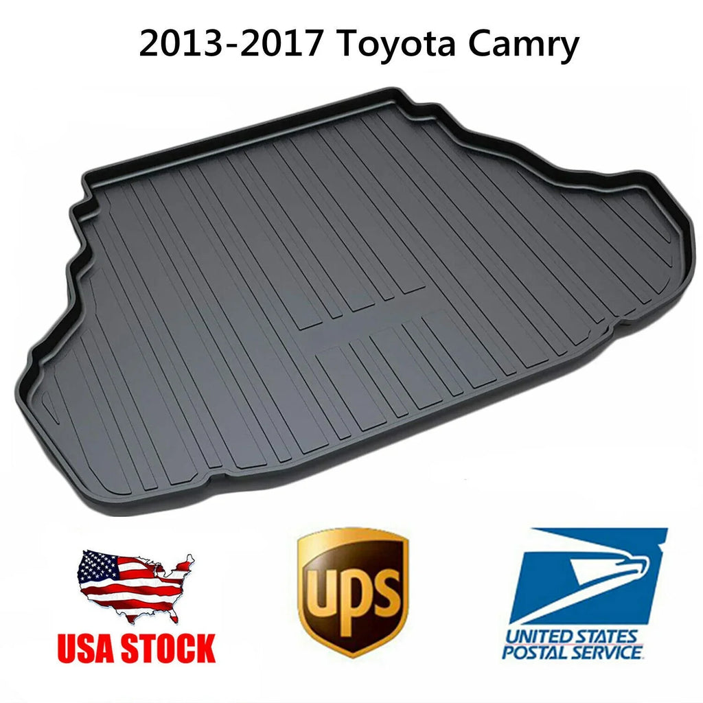 to Mats Camry 2013-2017 Carpets Easy for Cargo Clean TPO Liner Trunk