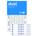 16x25x2 MERV the Dust Air in AIRx USA Filters Air AC Pleated Filter 8 Furnace 6-Pack, Made HVAC Filter,