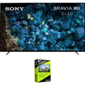 4 (2023 TV OLED 55 4K Bundle Inch Pack HDR TV XR Protection CPS Smart BRAVIA Enhanced YR with XR55A80L Model) with A80L