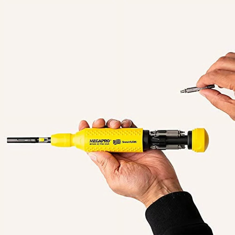 MegaPro ShaftLok 151SL44 in 15-In-1 Driver Yellow