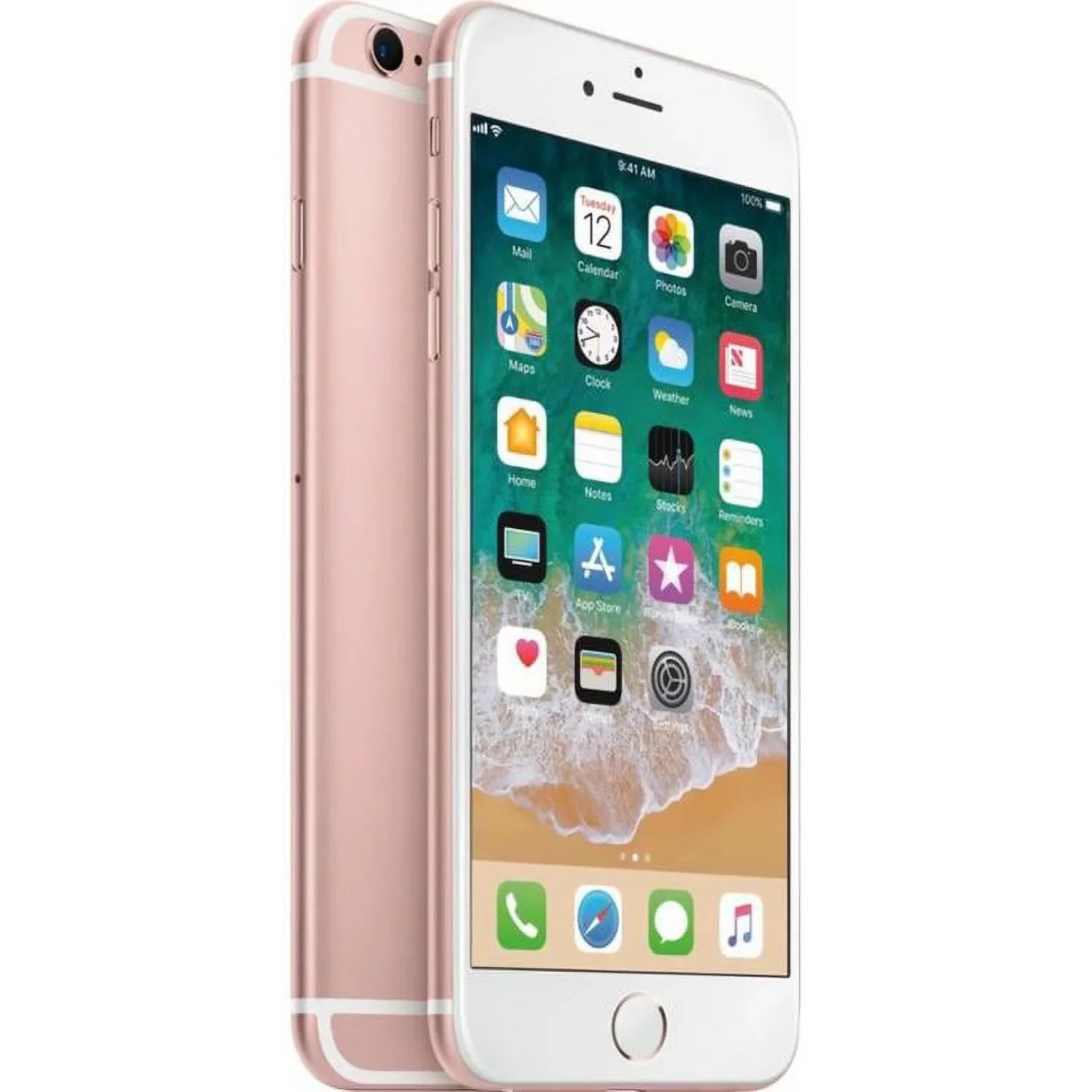 Smartphone Gold 6s A1687 64GB 5.5" Restored Plus iPhone (Refurbished) (Fully Rose Unlocked)