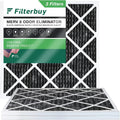 Filters 8 10x10x1 AC Furnace with Eliminator Pleated Filterbuy Odor Activated Carbon MERV (3-Pack) HVAC Air