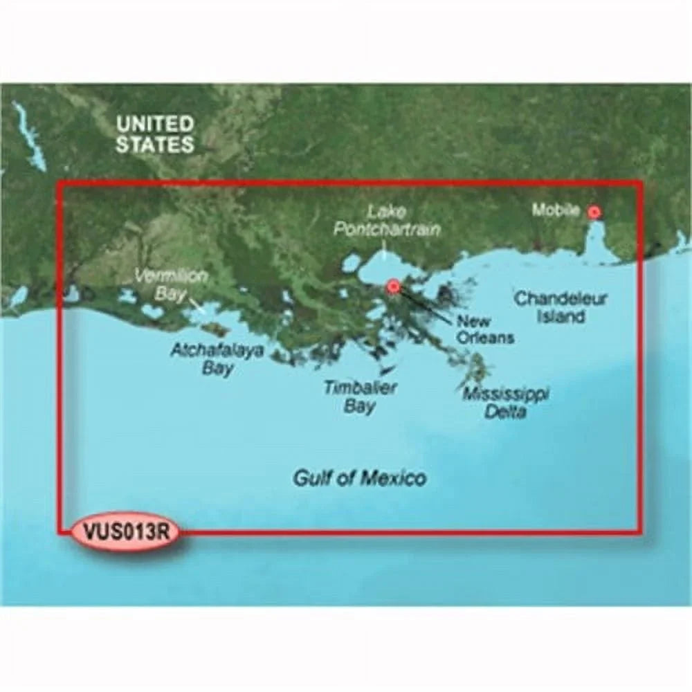 Vision HD g3 Charles Lake BlueChart Garmin