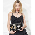 Mary Cocktails Another Handbag, Black Clutch Round Crossbody Frances