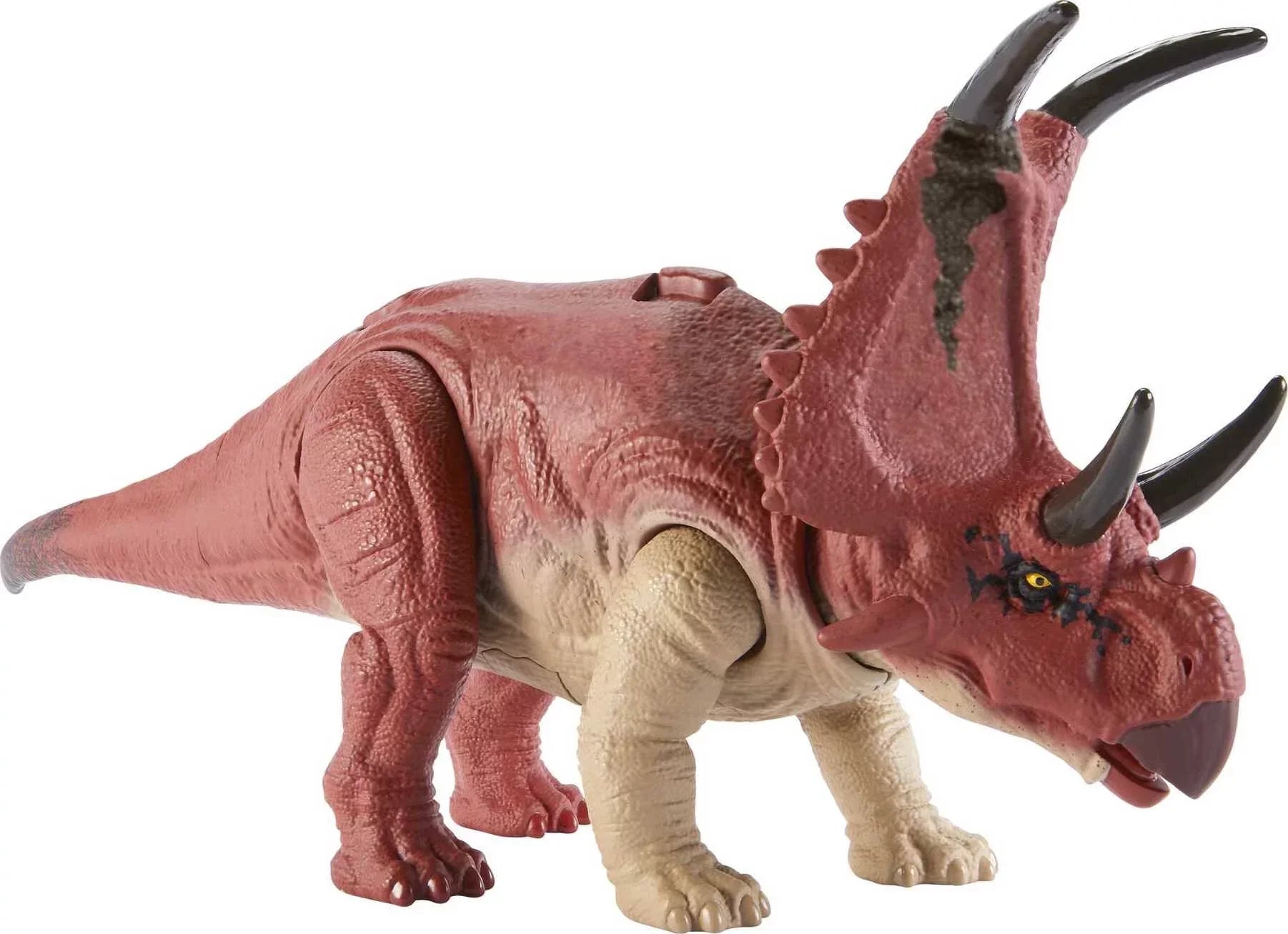 Action Jurassic Diabloceratops Wild & Dominion Roar Toy, Figure World Dinosaur Motion Sound