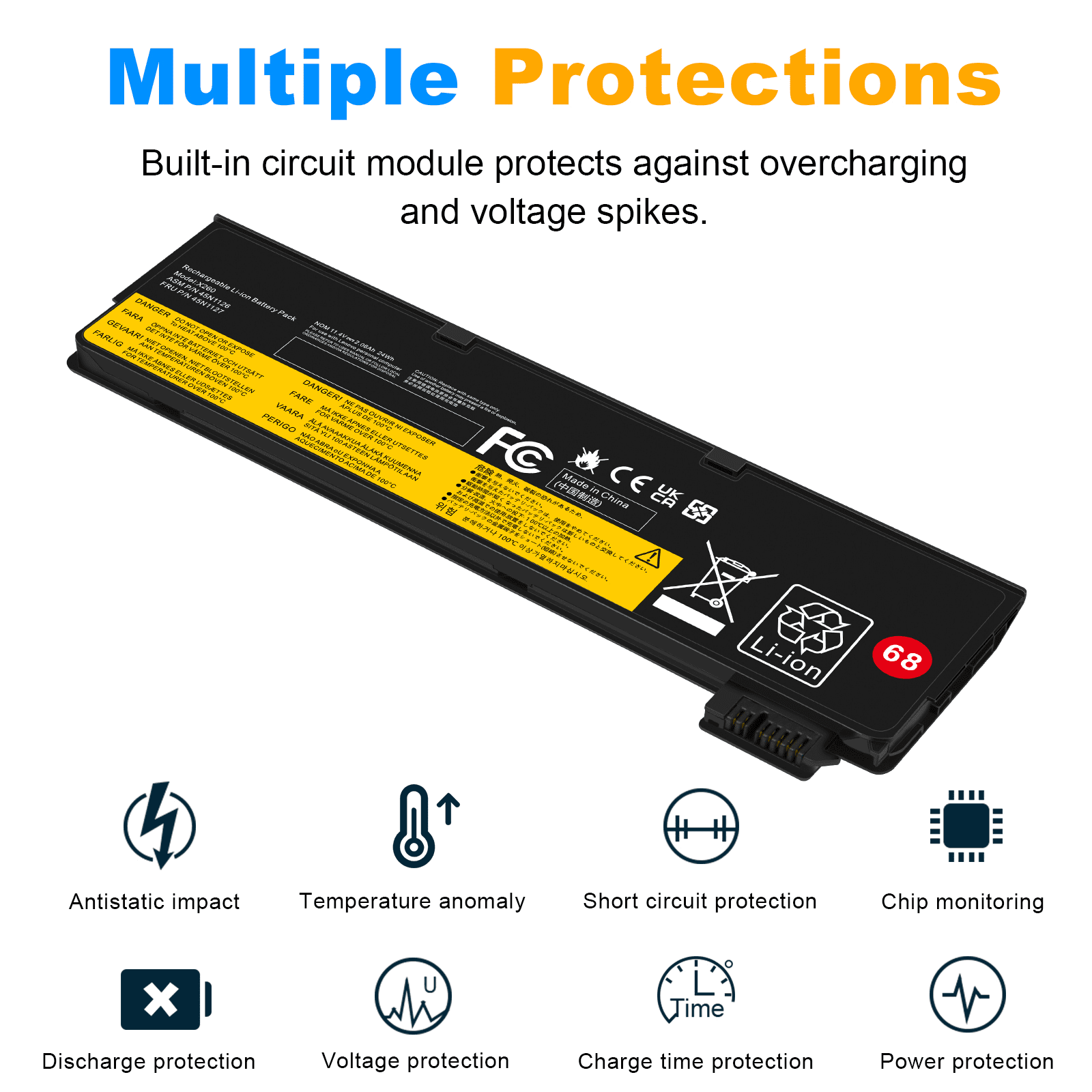 Lenovo T550 T460p,ThinkPad Battery T460,ThinkPad 68 ThinkPad T470p,ThinkPad for
