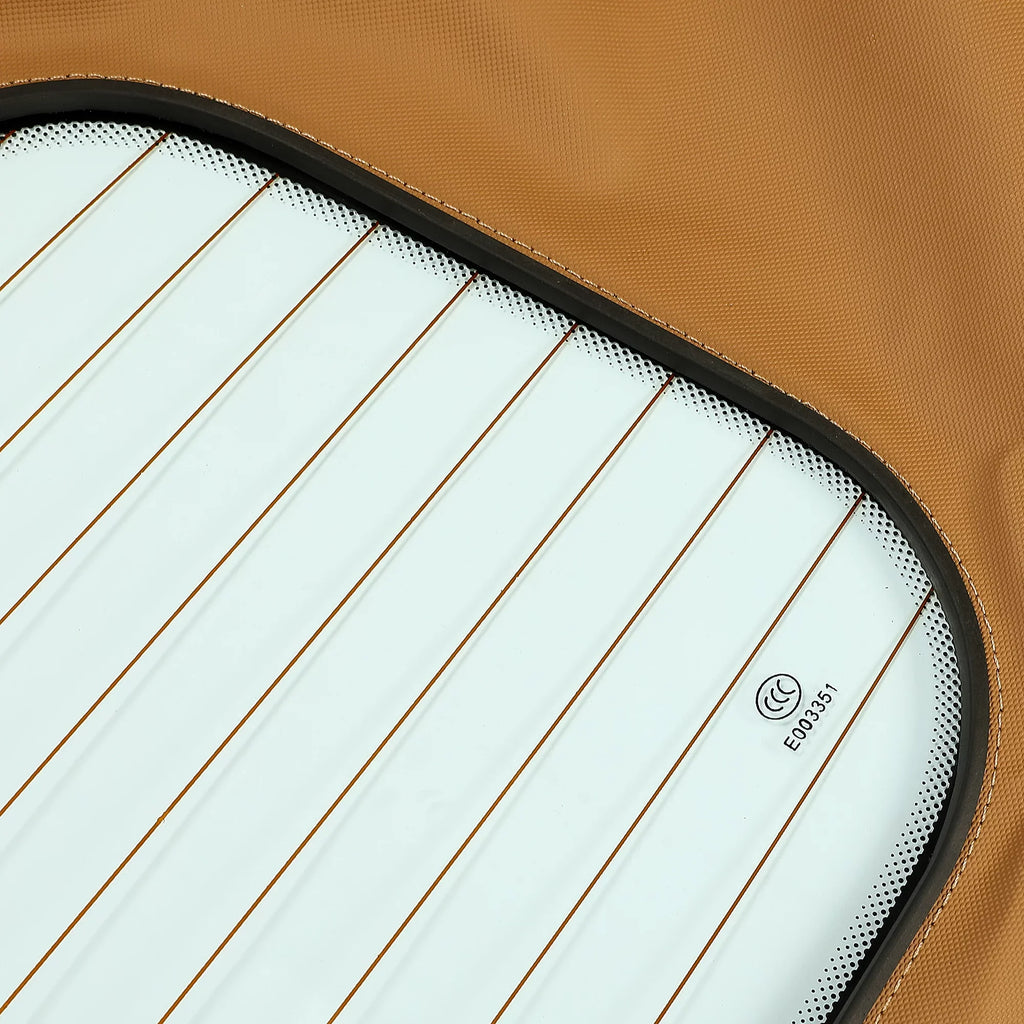 Mazda Glass Soft with Kojem Top Heated Convertible Tan 1990-2005 Vinyl for Miata Window Sailcloth