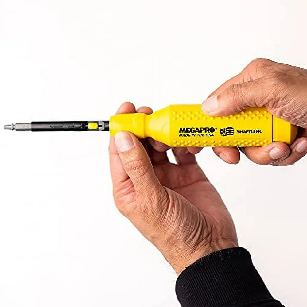 MegaPro ShaftLok 151SL44 in 15-In-1 Driver Yellow