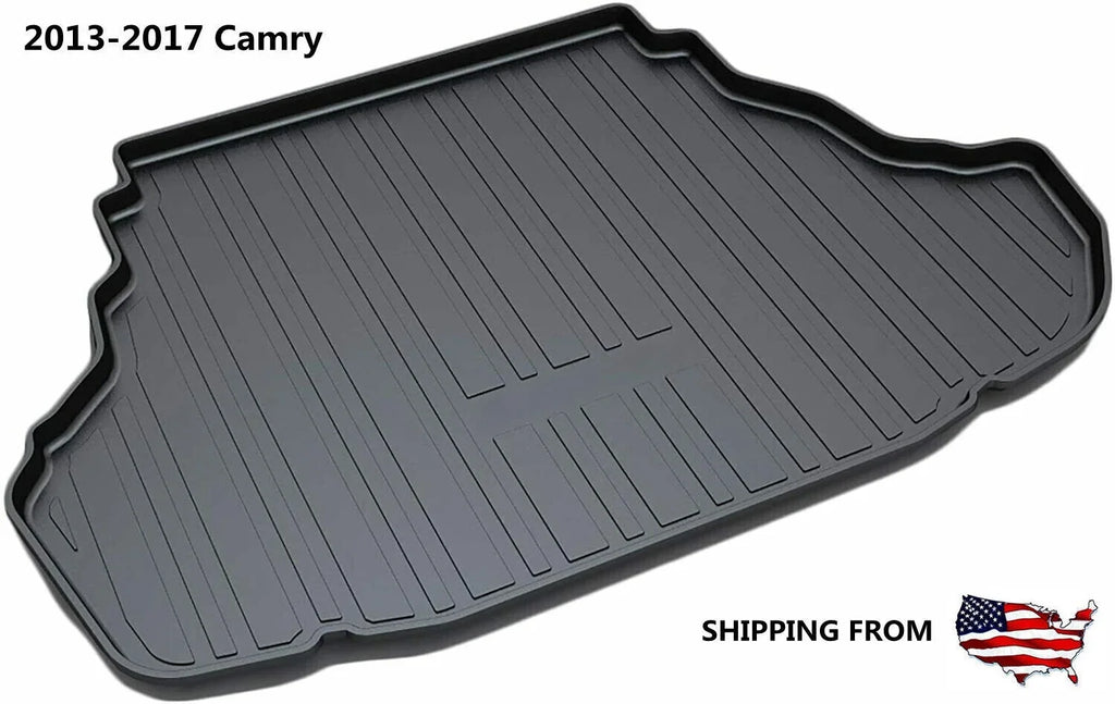 to Mats Camry 2013-2017 Carpets Easy for Cargo Clean TPO Liner Trunk