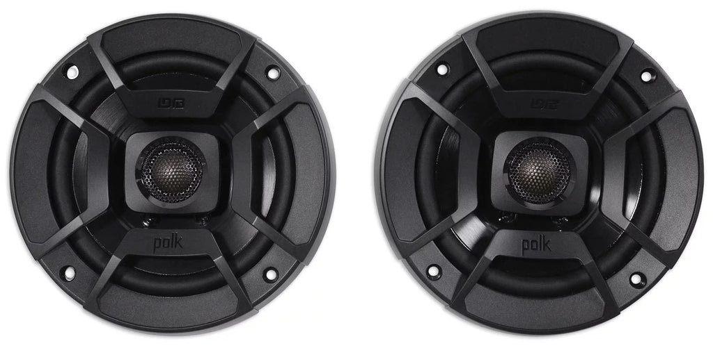 5.25" Polk Audio DB522 Car/Marine/Motorcycle 600w (2) Speakers+Speaker