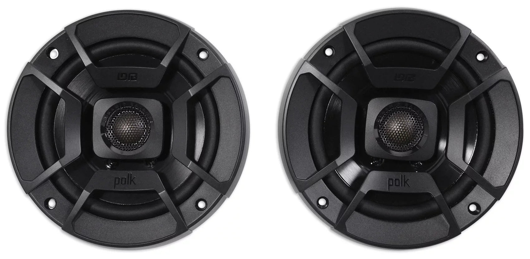 5.25" Polk Audio DB522 Car/Marine/Motorcycle 600w (2) Speakers+Speaker